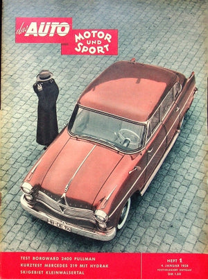 Auto Motor und Sport 01/1958
