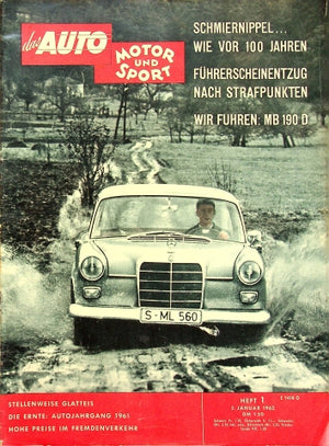 Auto Motor und Sport 01/1962