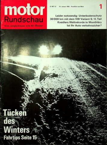 Motor Rundschau 01/1965
