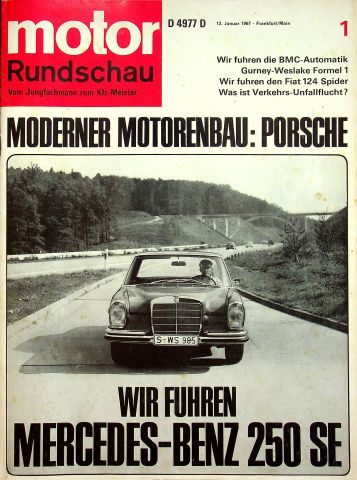 Motor Rundschau 01/1967