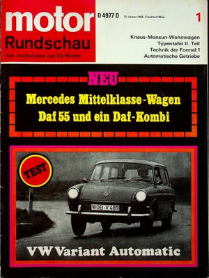 Motor Rundschau 01/1968