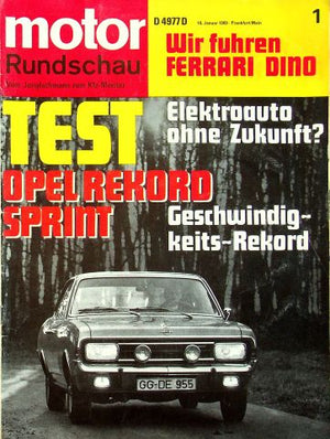 Motor Rundschau 01/1969