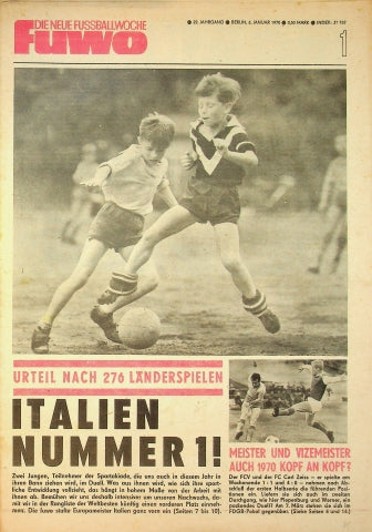 Fuwo Fussballwoche 01/1970