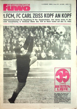 Fuwo Fussballwoche 01/1972