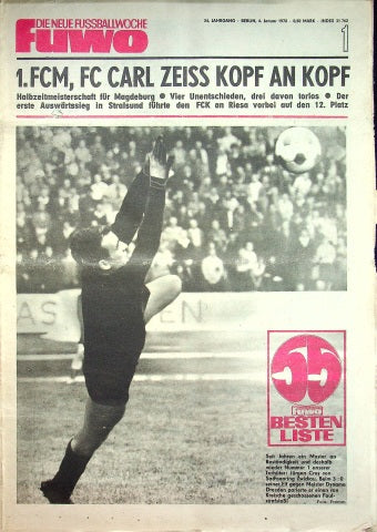 Fuwo Fussballwoche 01/1972