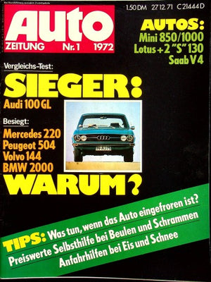 Autozeitung 01/1972