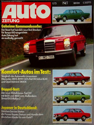 Autozeitung 01/1973