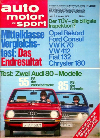 Auto Motor und Sport 01/1973