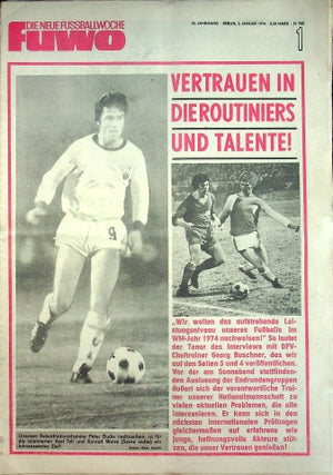 Fuwo Fussballwoche 01/1974