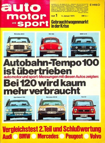 Auto Motor und Sport 01/1974