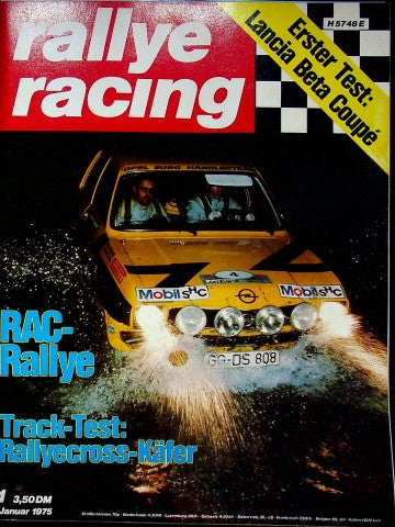 Rallye Racing 01/1975