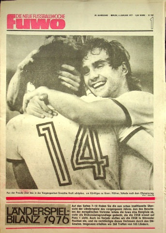 Fuwo Fussballwoche 01/1977