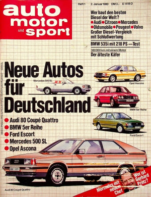 Auto Motor und Sport 01/1980