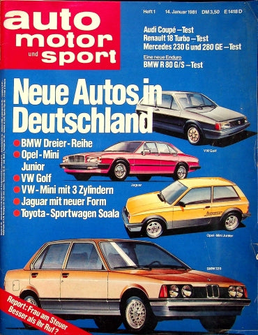 Auto Motor und Sport 01/1981