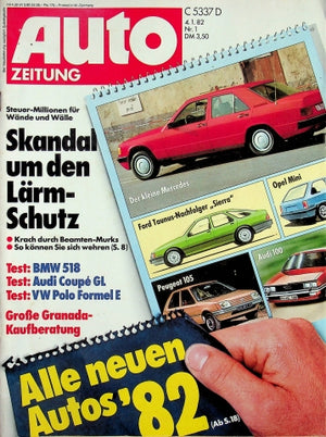 Autozeitung 01/1982