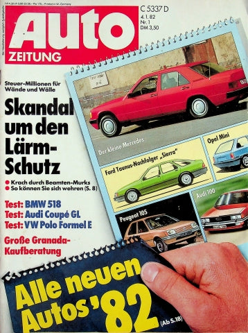 Autozeitung 01/1982