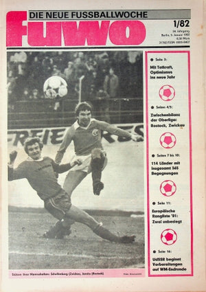Fuwo Fussballwoche 01/1982