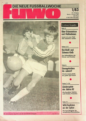 Fuwo Fussballwoche 01/1983