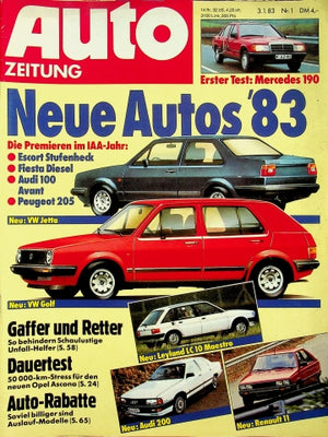 Autozeitung 01/1983