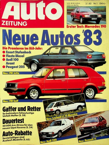 Autozeitung 01/1983