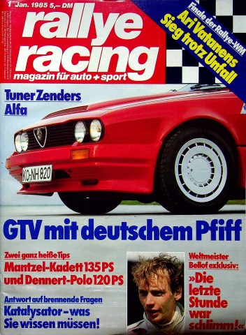 Rallye Racing 01/1985