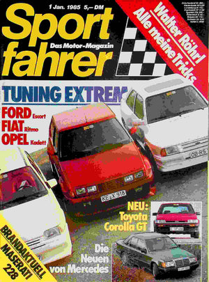 Sport Fahrer 01/1985
