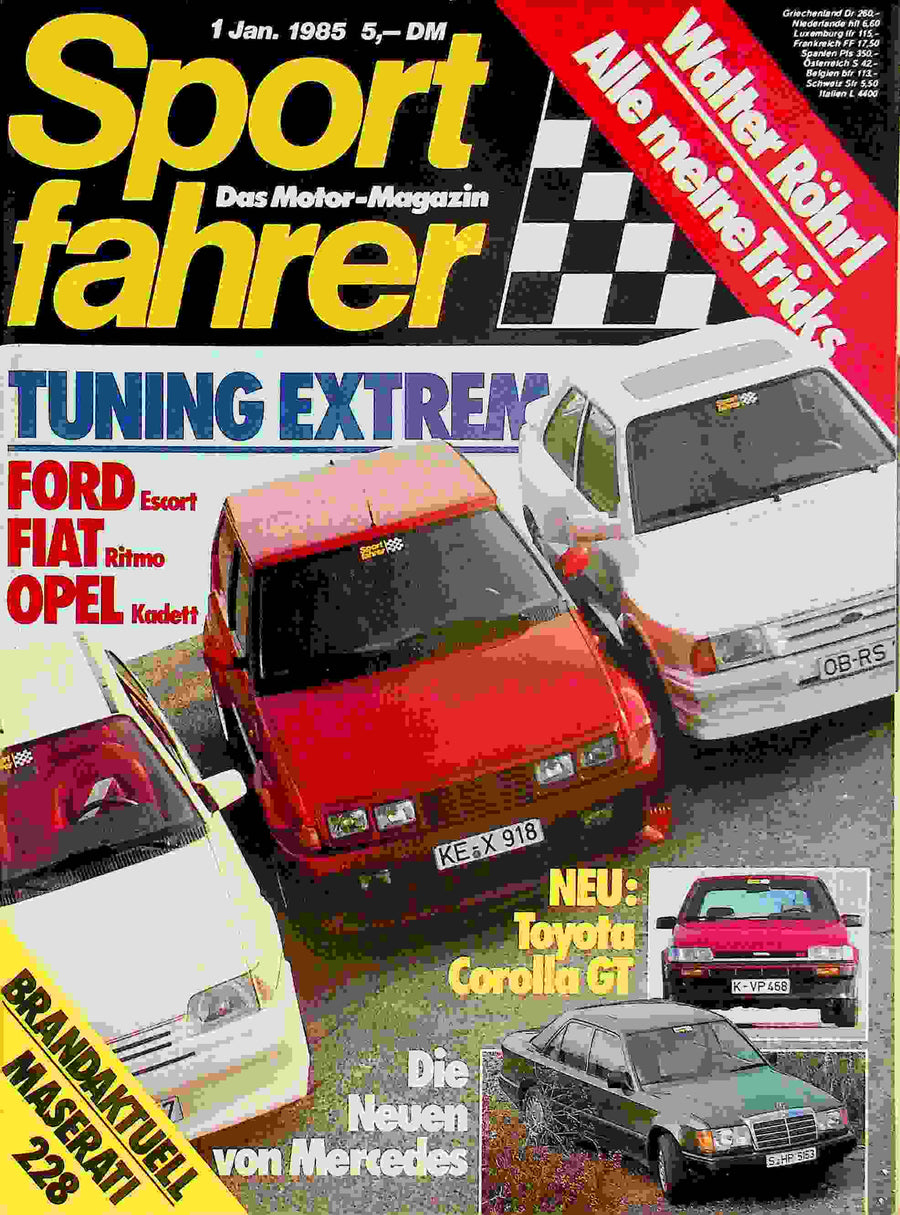Sport Fahrer 01/1985