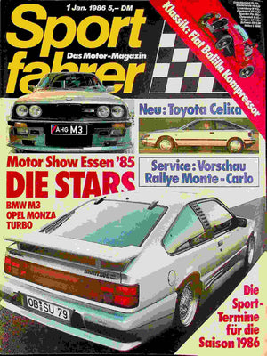 Sport Fahrer 01/1986
