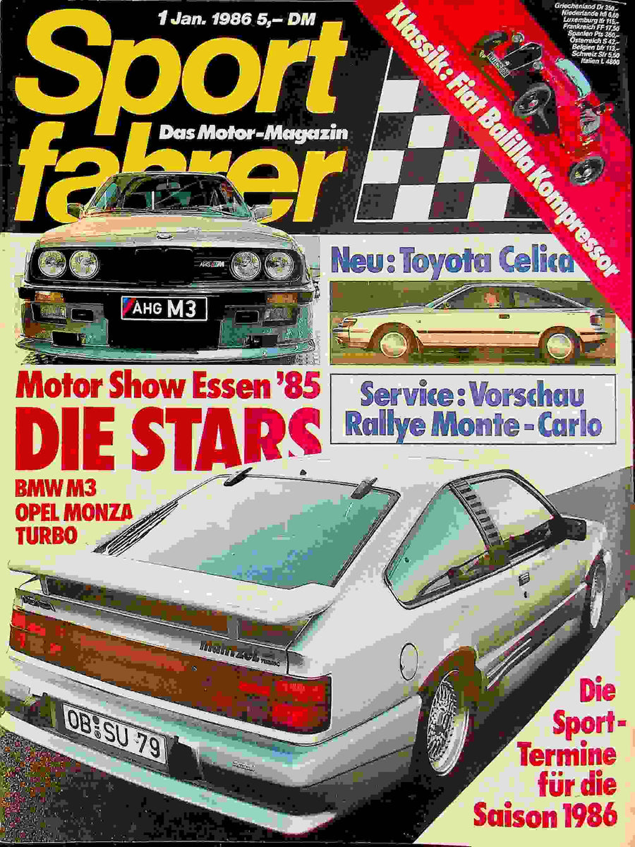 Sport Fahrer 01/1986