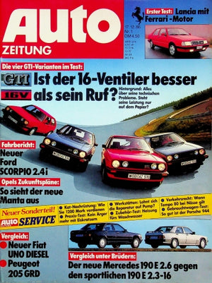 Autozeitung 01/1986
