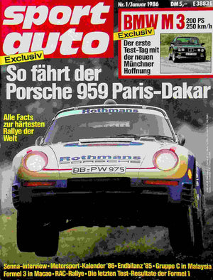 Sport Auto 01/1986