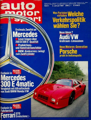 Auto Motor und Sport 01/1987
