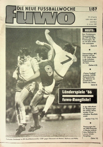 Fuwo Fussballwoche 01/1987