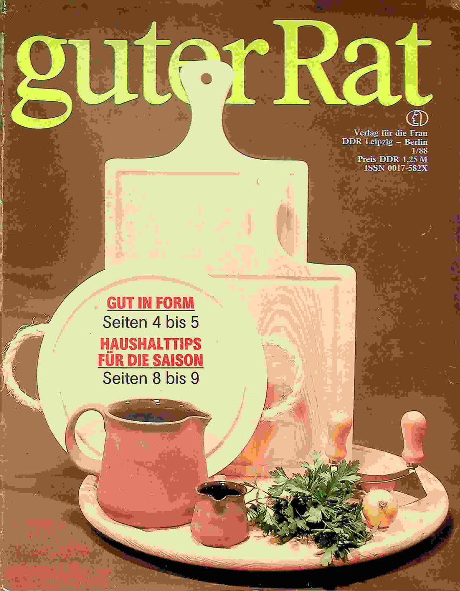 Guter Rat 01/1988