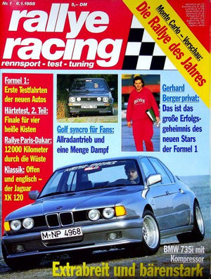 Rallye Racing 01/1988