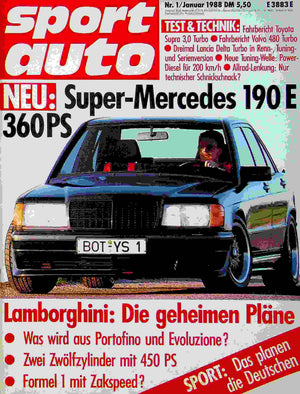 Sport Auto 01/1988