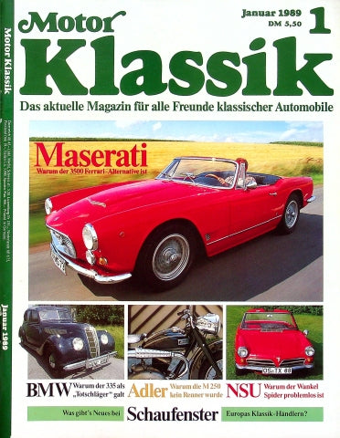 Motor Klassik 01/1989