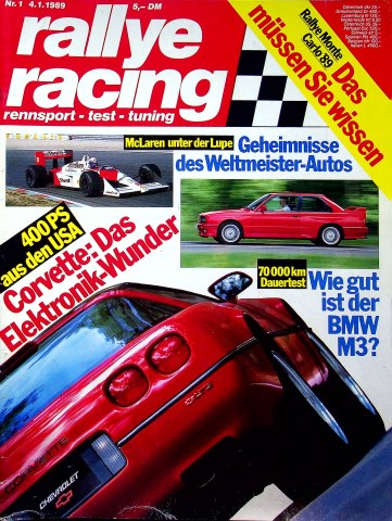 Rallye Racing 01/1989