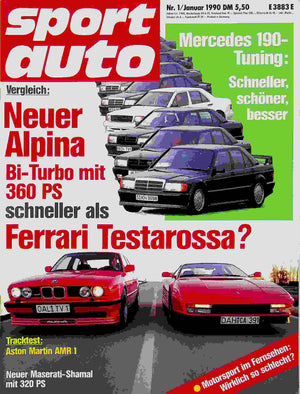 Sport Auto 01/1990