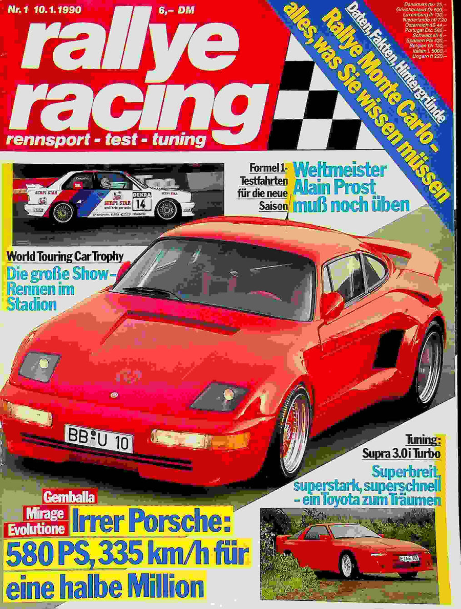Rallye Racing 01/1990