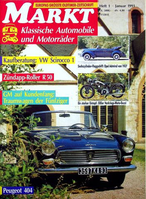 Oldtimer Markt 01/1991