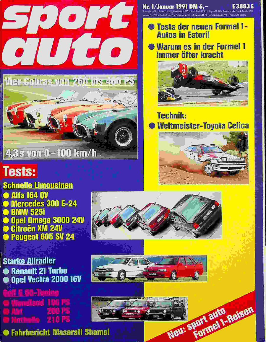Sport Auto 01/1991