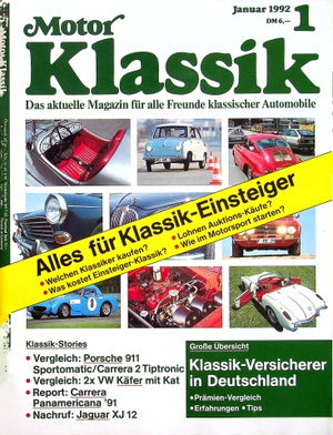 Motor Klassik 01/1992