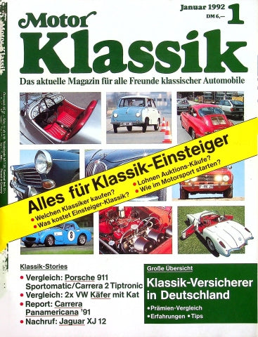 Motor Klassik 01/1992