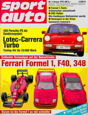 Sport Auto 01/1992