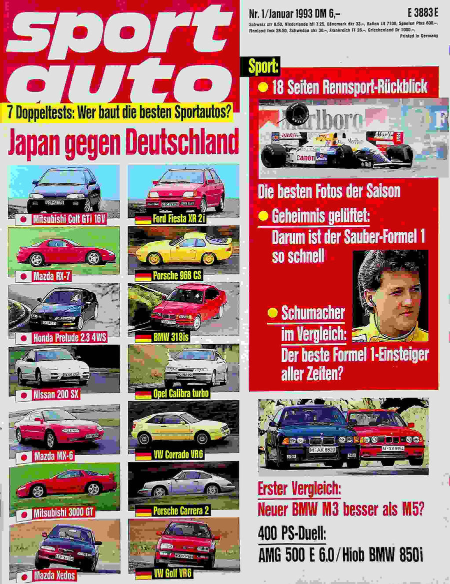 Sport Auto 01/1993
