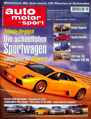 Auto Motor und Sport 01/2001