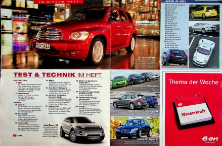 Inhaltsverzeichnis Auto Motor und Sport 01/2007