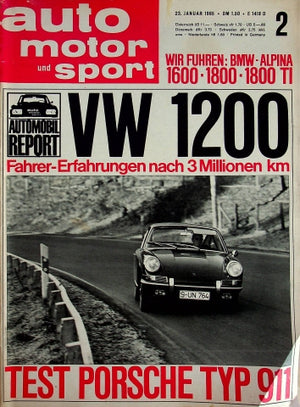 Auto Motor und Sport 02/1965