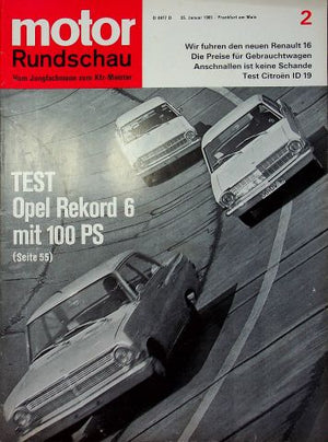 Motor Rundschau 02/1965